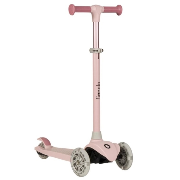 Дитячий самокат Lionelo Jessy Pink/Rose, рожевий - Pampik