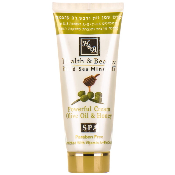 Интенсивный крем для тела Health&Beauty с оливковым маслом и медом, 100 мл - Pampik