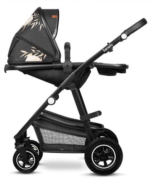 Универсальная коляска 2 в 1 Lionelo Amber Lovin, черная (LO-AMBER LOVIN (2in1)) - Pampik - 6
