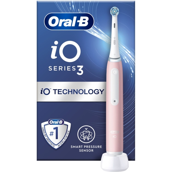 Электрическая зубная щетка Oral-B iO Series 3, розовый - Pampik - 2