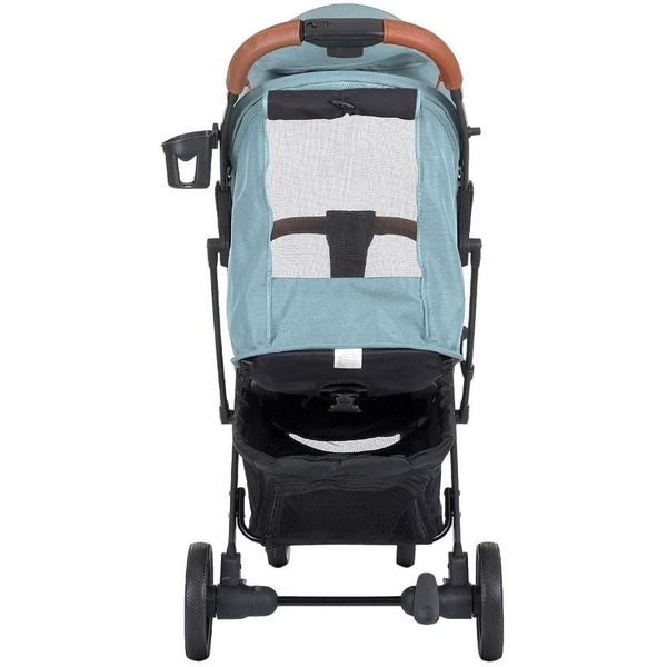 Прогулянкова коляска El Camino Loona ME 1090-1 Arctic Blue, блакитна з чорним (25528) - Pampik - 4