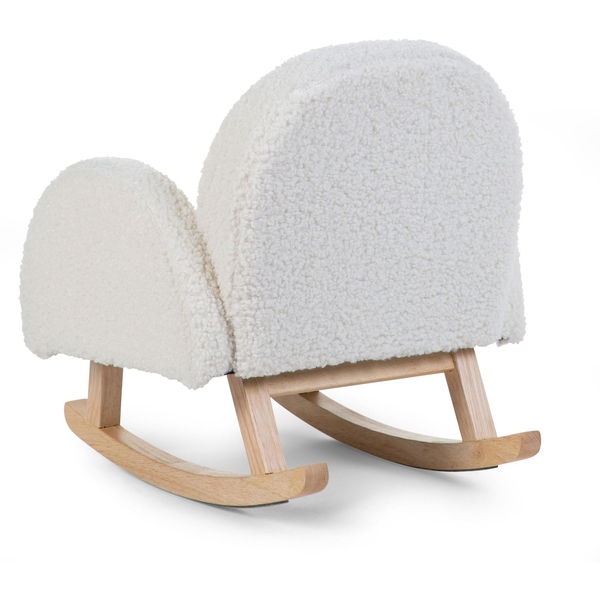 Крісло-гойдалка Childhome Teddy white, білий (RCKTOW) - Pampik - 4