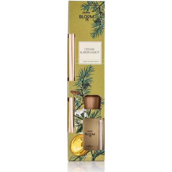 Аромадиффузор Aroma Bloom Cedar & Bergamot, 100 мл - Pampik - 3