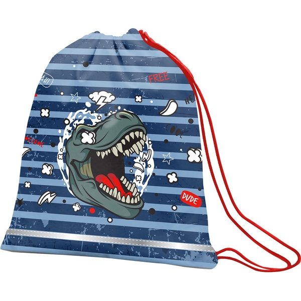 Сумка для взуття Smart SB-01 Dino синя (559065) - Pampik