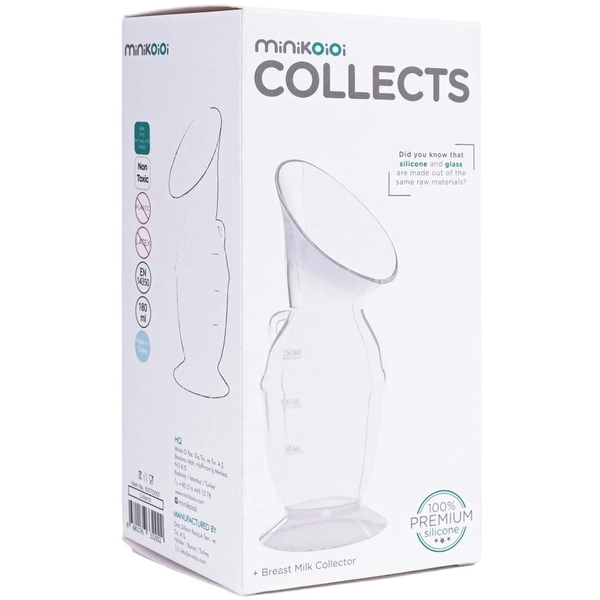 Молоковідсмоктувач MinikOiOi Collects ручний білий (101170001) - Pampik - 3