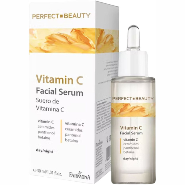 Сироватка для обличчя Farmona Perfect Beauty, з вітаміном С, 30 мл - Pampik