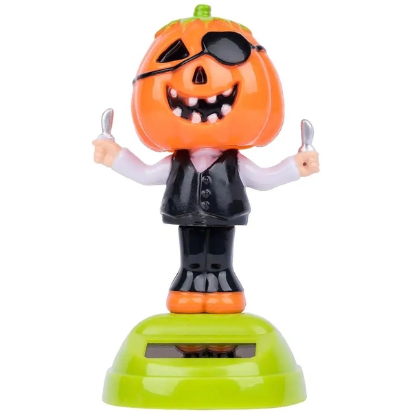 Іграшка на сонячній батареї Yes! Fun Хелловін Гарбуз 11 см - Pampik