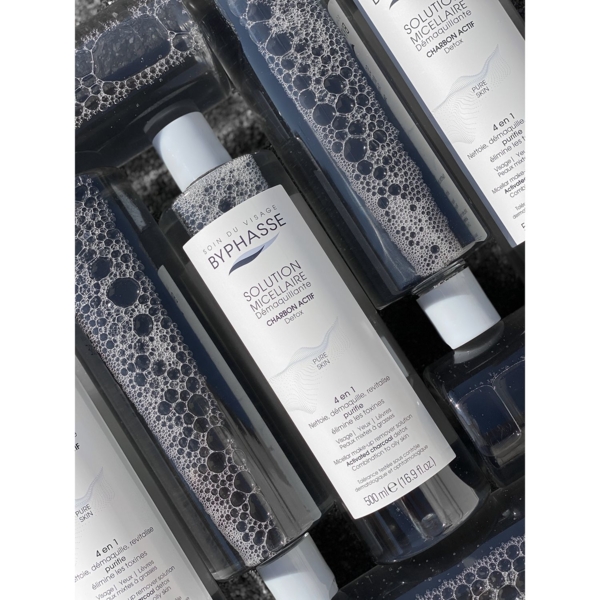 Мицеллярная вода Byphasse с активированным углем 500 мл - Pampik - 3