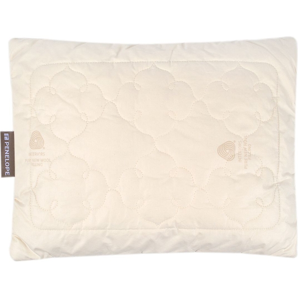 Дитяча вовняна подушка Penelope Wooly Pure, 45х35 см, білий (svt-2000022223430) - Pampik