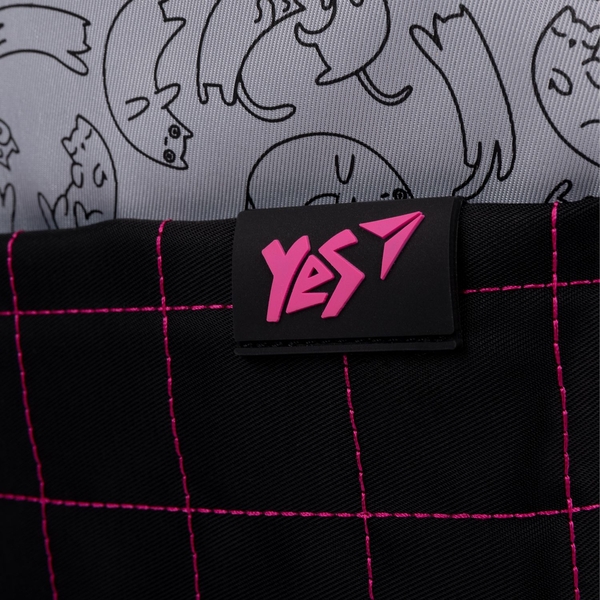 Рюкзак Yes T-105 Cats, серый с черным (558940) - Pampik - 7