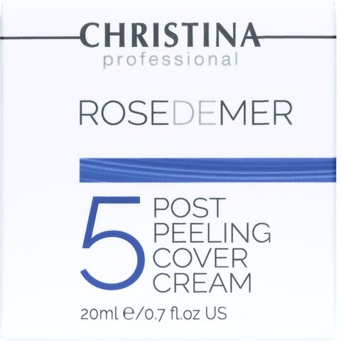Постпілінговий тональний захисний крем для обличчя Christina Rose De Mer 5 Post Peeling Cover Cream 20 мл - Pampik - 4