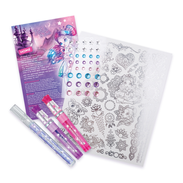 Набор для творчества Nebulous Stars Боди-арт: Звездное сияние (11012) - Pampik - 2