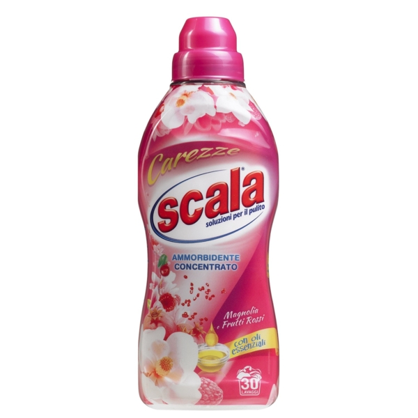 Концентрированный кондиционер-ополаскиватель Scala Ammorbidente Magnolia&Frutti Rossi, 750 мл - Pampik