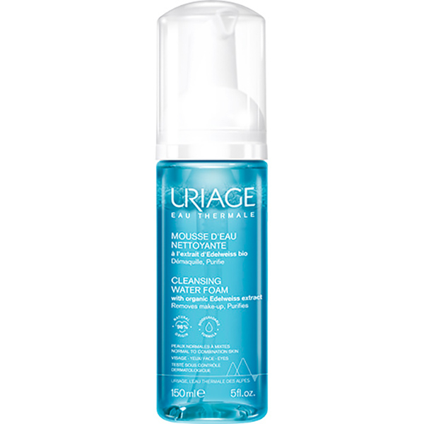 Очищуючий мус Uriage Cleansing Water Foam, 150 мл - Pampik