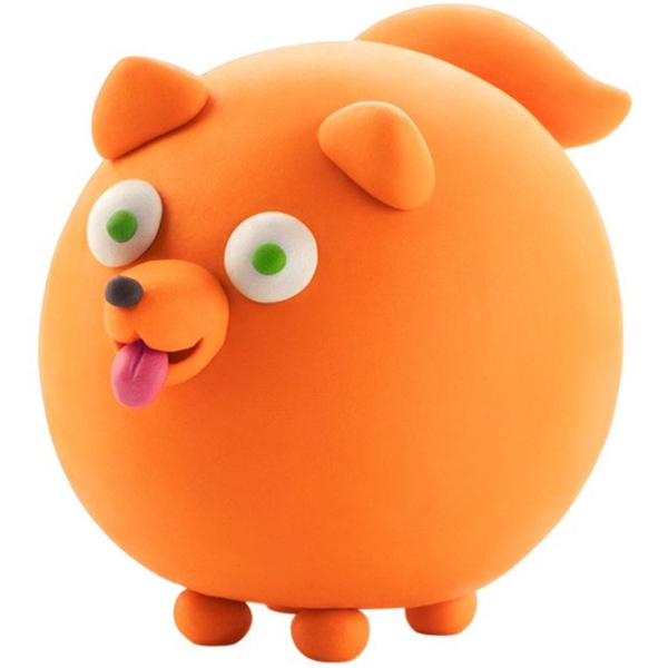 Набір пластиліну Ліпака Собачі історії Шпіц (30117-UA01) - Pampik - 3