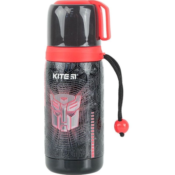 Термос Kite Transformers 350 мл, чорний (TF22-328) - Pampik