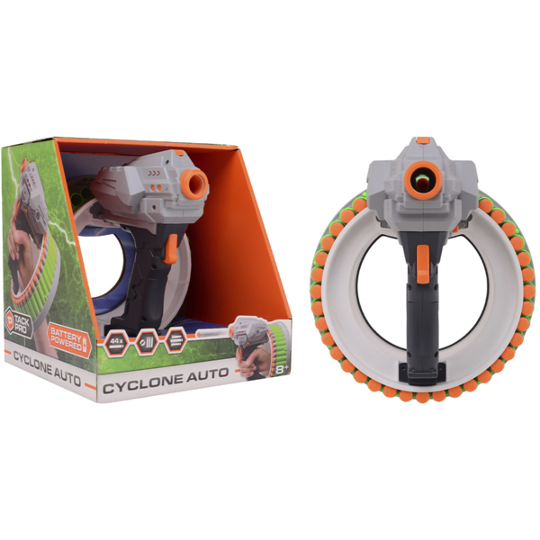 Дартбластер Tack Pro Cyclone Auto, 22 см (31064) - Pampik