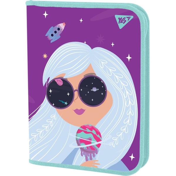 Папка Yes Cosmos, В5, на блискавці (491958) - Pampik