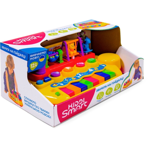 Пианино Kiddi Smart Зверята на качелях (063412) - Pampik - 5