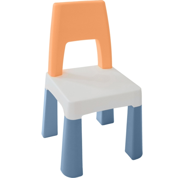 Комплект Poppet Трансформер: стілець + подушка на стілець персиково-блакитний (PP-003N-G) - Pampik - 2