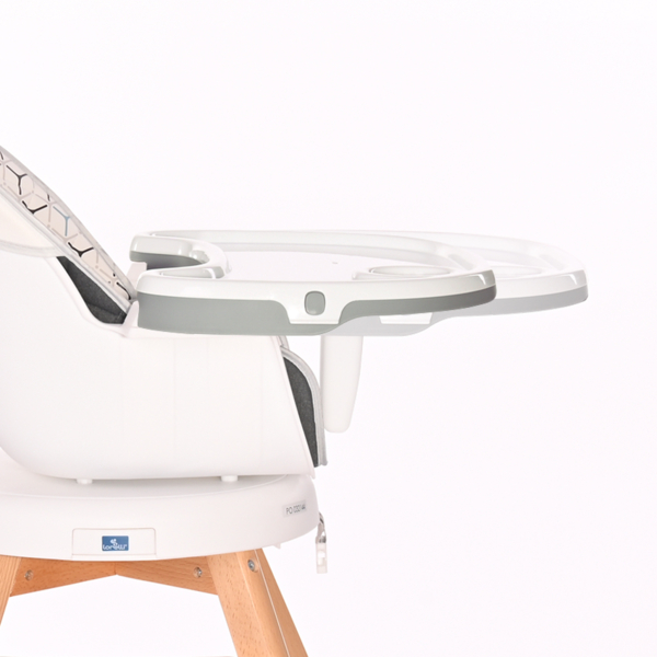 Стільчик для годування Lorelli Napoli, сірий (23730) - Pampik - 10