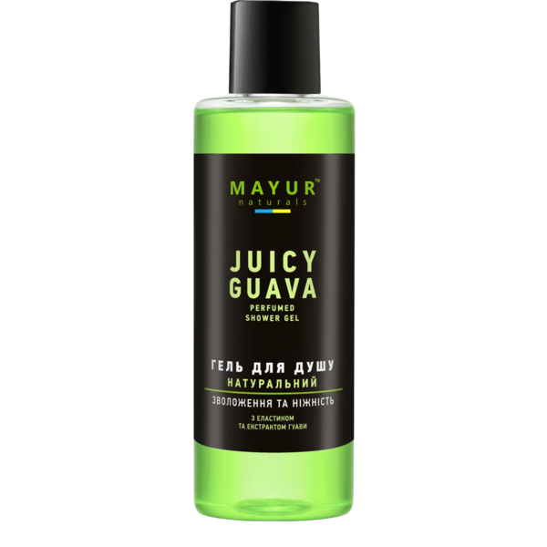 Натуральный гель для душа Mayur Гуава, 200 мл - Pampik