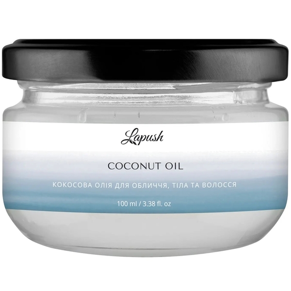 Натуральна нерафінована кокосова олія Lapush 100 мл (LP_OL_KO_100) - Pampik