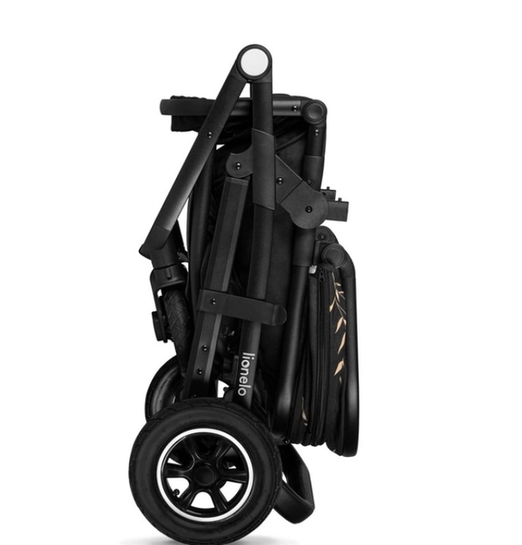 Універсальна коляска 3 в 1 Lionelo Amber Lovin, чорний - Pampik - 8