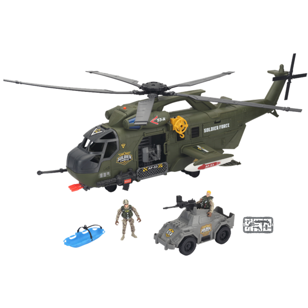 Игровой набор Chap Mei Soldier Force Air Command Combat Copter (545163) - Pampik - 4