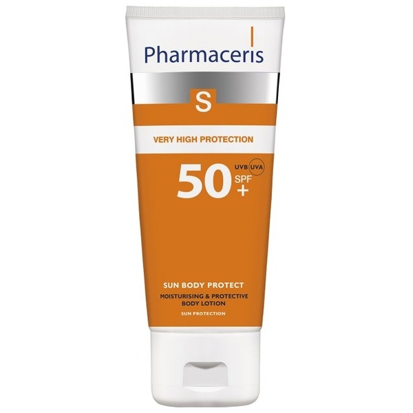 Увлажняющая эмульсия защитная Pharmaceris S Sun Body Protect для тела SPF50, 150 мл (E1495) - Pampik