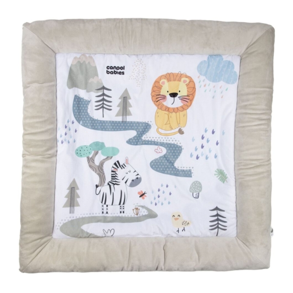 Развивающий коврик Canpol babies Safari бежевый (81/101) - Pampik - 2