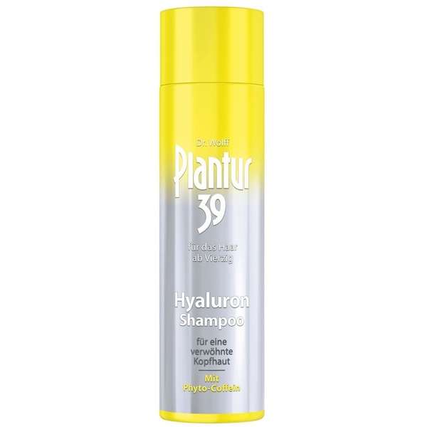 Шампунь с гиалуроном Plantur 39 Hyaluron-Shampoo, против выпадения волос, 250 мл - Pampik