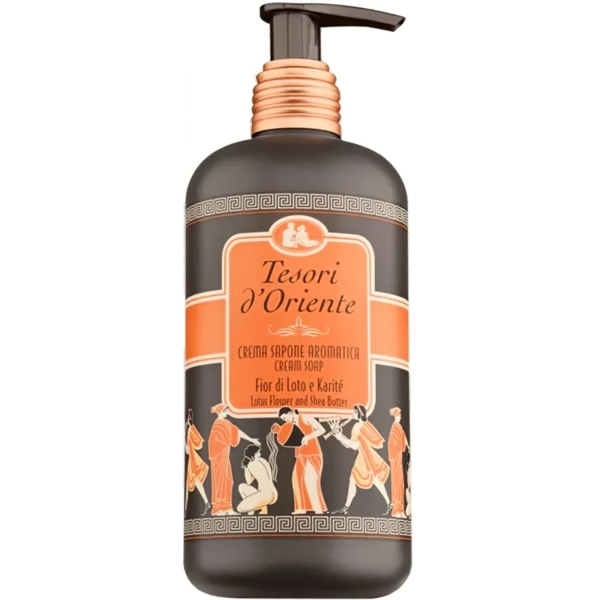 Рідке крем-мило Tesori d'Oriente Квітка лотосу та олія ши, 300 мл - Pampik