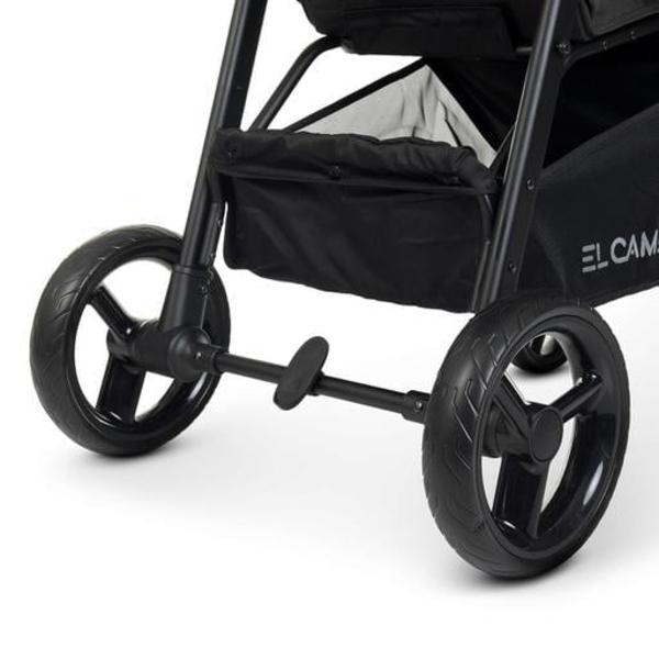 Коляска El Camino X4 ME 1024 Pink Lines, розовая (25399) - Pampik - 14