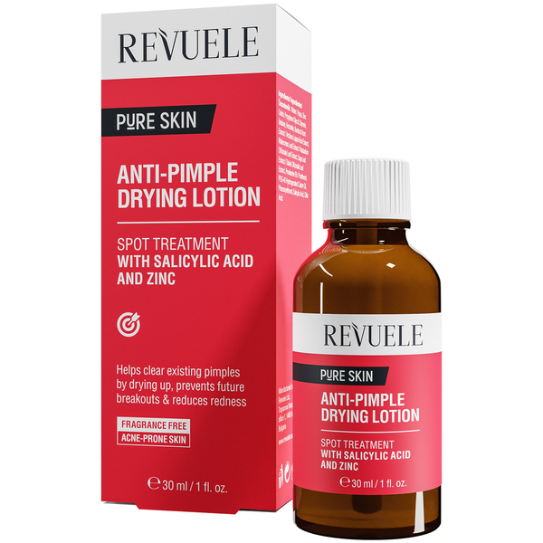 Лосьйон для підсушування прищів Revuele Anti-Pimple 30 мл - Pampik