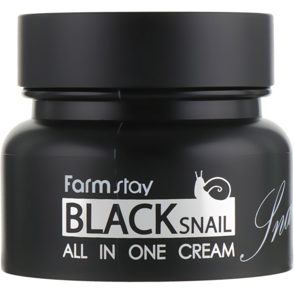 Крем для обличчя FarmStay All-In-One Black Snail Cream з муцином чорного равлика 100 мл - Pampik