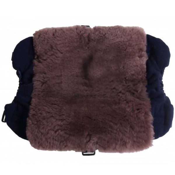 Муфта для рук Kaiser Toff, из натуральной овчины, черная (6512625) - Pampik - 2