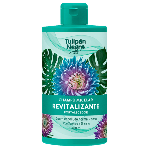 Шампунь Tulipan Negro міцелярний, відновлювальний, 400 мл - Pampik