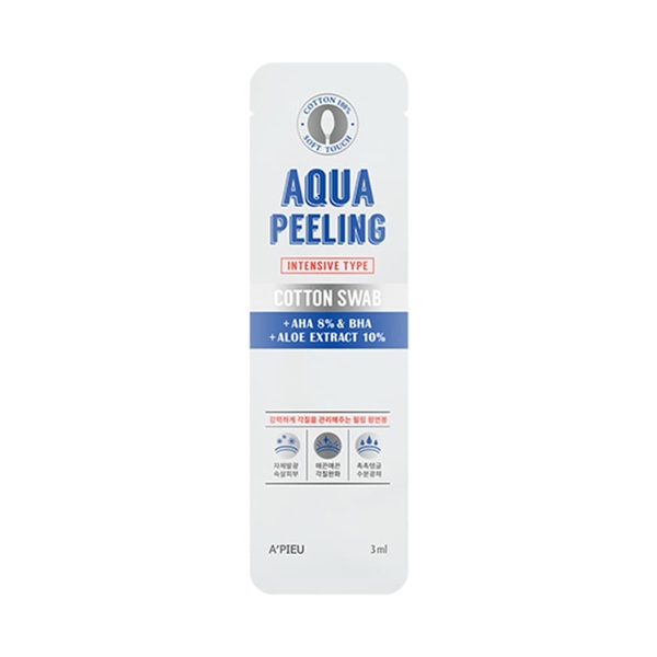 Пілінг-паличка A'PIEU Aqua Peeling Cotton Swab Intensive, 3 мл - Pampik