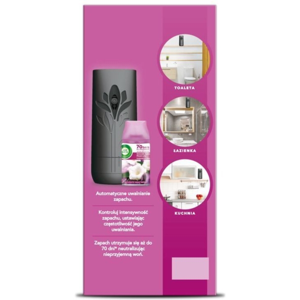 Автоматичний освіжувач повітря Air Wick Freshmatic Ніжність шовку та лілії, 250 мл - Pampik - 2