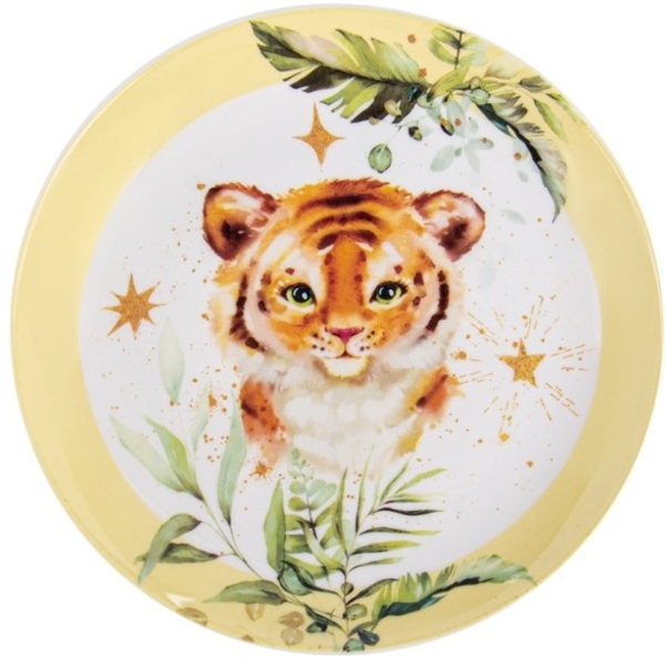 Столовий набір Lefard Тигруля, дитячий, білий з бежевим (924-718) - Pampik - 4