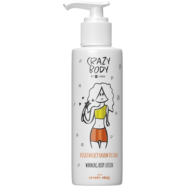 Лосьон для тела HiSkin Crazy Body Сахарная согревающая вата 300 мл - Pampik