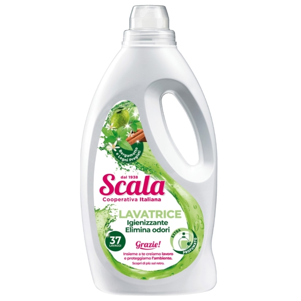 Гель для прання Scala Lavatrice Bergamotto&Legni Pregiati,1.5 л - Pampik