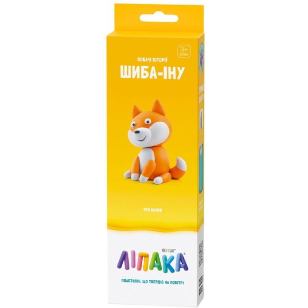 Набір пластиліну Ліпака Собачі історії Шиба-Іну (30121-UA01) - Pampik