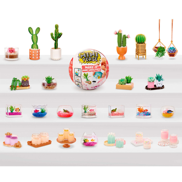 Ігровий набір MGA's Miniverse Make It Mini Lifestyle Створи затишок, в асортименті (591856) - Pampik - 9