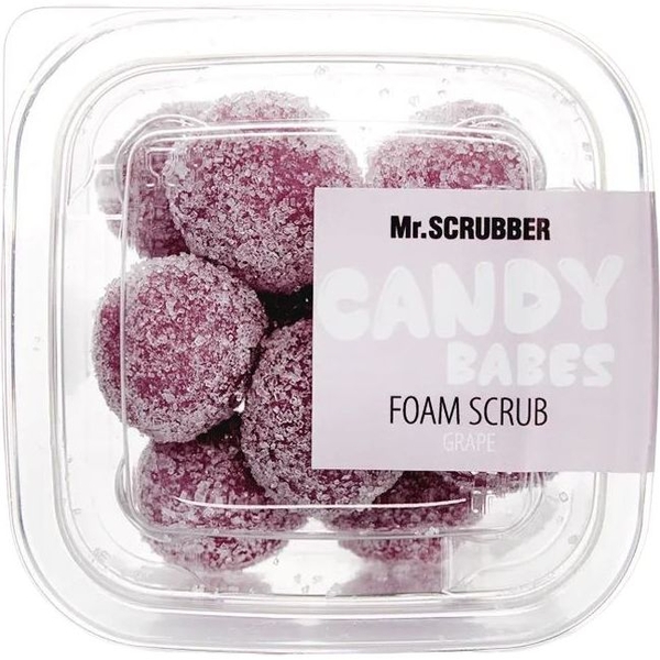 Цукровий скраб для тіла Mr.Scrubber Candy Scrub Grape 110 г - Pampik