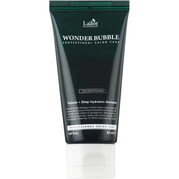 Шампунь зволожуючий La'dor Wonder Bubble Shampoo 50 мл - Pampik