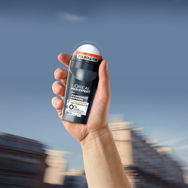 Кульковий дезодорант-антиперспірант L'Oreal Paris Men Expert, Захист Магнію, 50 мл - Pampik - 2