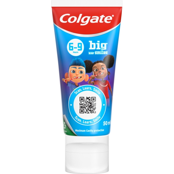 Зубна паста Colgate для дітей, 6-9 років, зі смаком ніжної м'яти, 50 мл - Pampik - 2