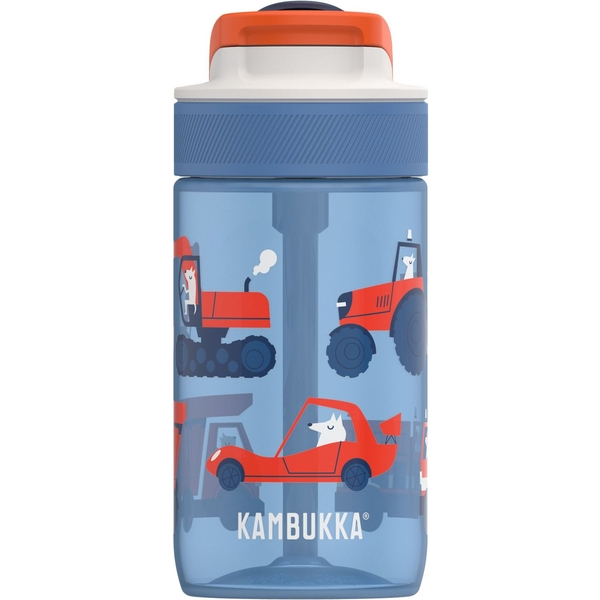 Пляшка для води дитяча Kambukka Lagoon Kids Road Dogs, 400 мл, синій (11-04044) - Pampik - 4